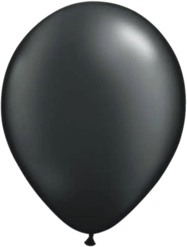 Black Metallic Balloons 30cm - 50 stycken - Ballonger