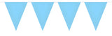 Baby Blue Mini Bunting - 3 meter - Girlang