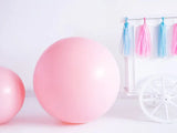 Round Ballon 1m Pastel Pale Pink