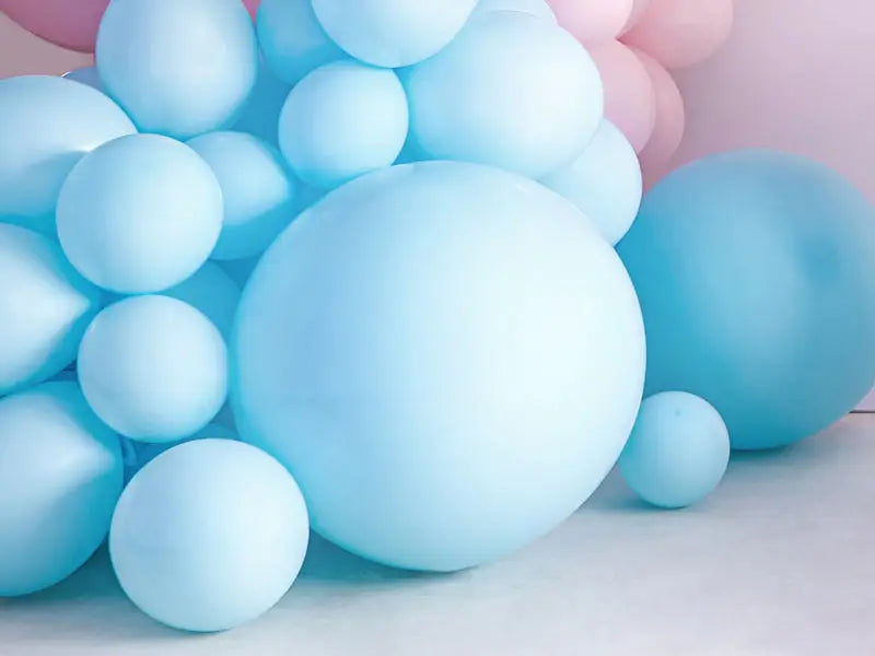 Round Balloon 60cm Pastel Light Blue