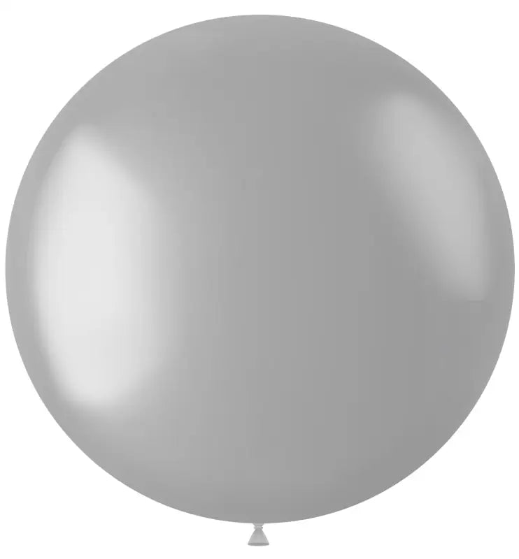 Ballong XL Moondust Silver Metallisk - 78 cm - Ballong