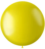 Ballong XL Radiant Metallisk - 78 cm - Gul - Ballong