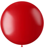 Ballong XL Radiant Metallisk - 78 cm - Röd - Ballong