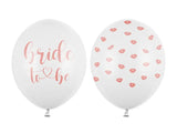 Ballonger 30 cm Bride to be mix 50-pack