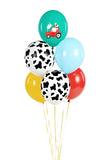 Ballonger 30 cm Gård mix 6-pack