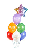 Ballonger 30 cm Happy Birthday To You mix 50-pack