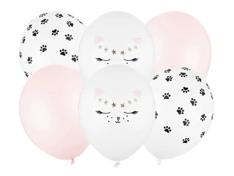 Ballonger 30 cm Katt mix