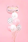 Ballonger 30 cm Katt pastellvit