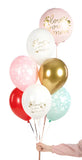 Ballonger 30 cm Love you mom mix 50-pack