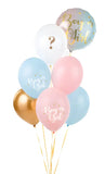 Ballonger 30 cm Pojke eller Flicka mix 50-pack