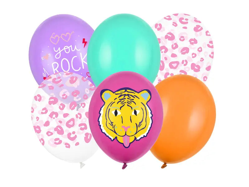 Ballonger 30 cm You Rock mix 6-pack