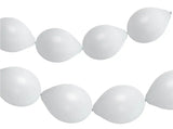 Ballonger för Ballonggirlang Coconut White Mat 33cm - 8 stycken - Ballonggirlang