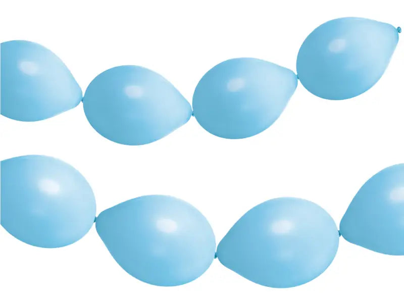 Ballonger för Ballonggirlang Powder Blue Mat 33cm - 8 stycken - Ballonggirlang