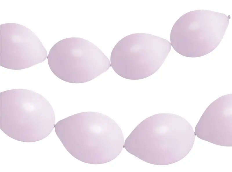 Ballonger för Ballonggirlang Powder Lilac Mat 33cm - 8 stycken - Ballonggirlang