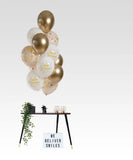 Ballonger Birthday Blossom 33cm - 12 stycken - Ballong