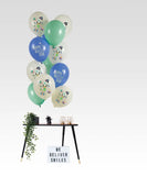 Ballonger Birthday Bugs 33cm - 12 stycken - Ballong