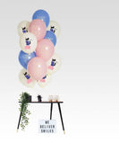 Ballonger Birthday Kitty 33cm - 12 stycken - Ballong