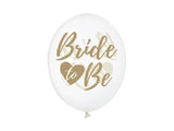 Balloons 30cm Bride to be Crystal Clear (1 pkt / 50 pc.)