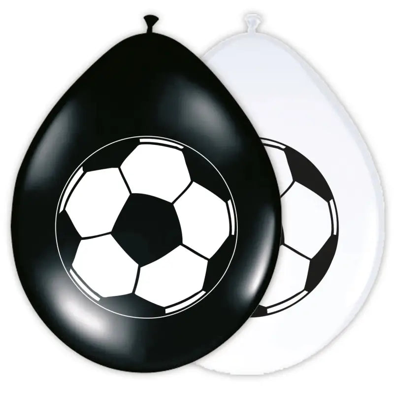 Ballonger med fotboll 30 cm - 8 stycken - Ballong