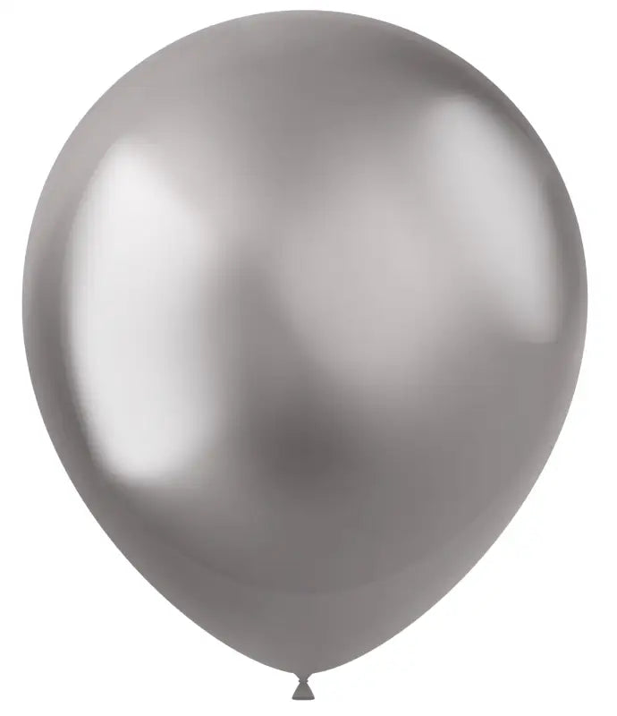 Ballonger Intense Silver 33cm - 10 stycken - Ballong