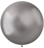 Ballonger Intense Silver 48cm - 5 stycken - Ballong