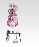 Ballonger Party Queen 33cm - 12 stycken - Ballong