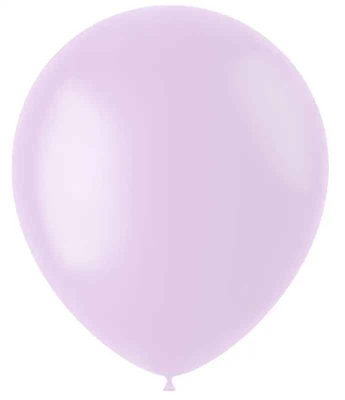 Ballonger Powder Lilac Mat 33cm - 10 stycken - Ballong