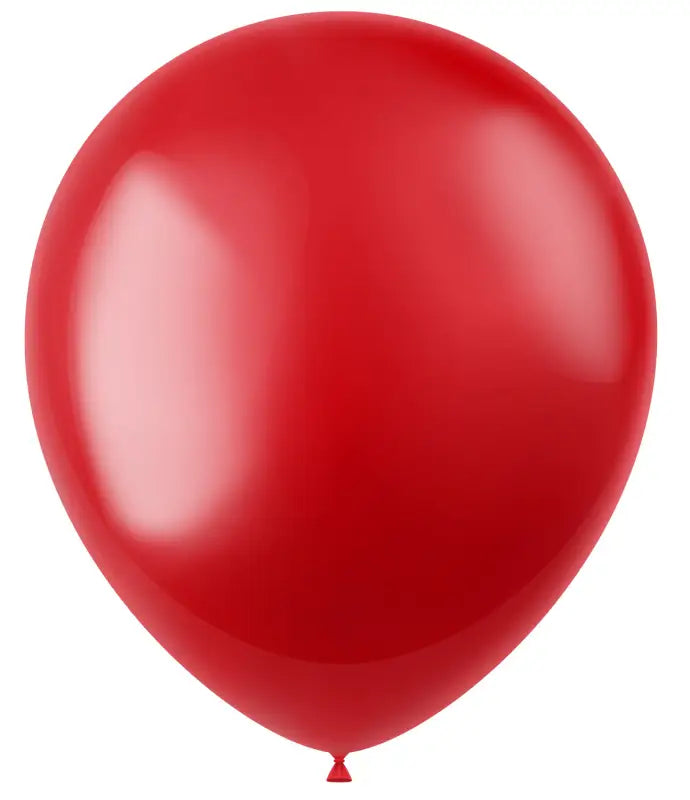 Ballonger Radiant Fiery Red Metallisk 33cm - 100 stycken - Ballong