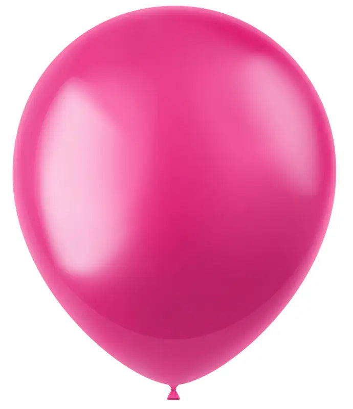 Ballonger Radiant Fuchsia Pink Metallisk 33cm - 10 stycken - Ballong