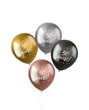 Ballonger Shimmer ’30 Years!’ Electric 33cm - 4 stycken - Ballong