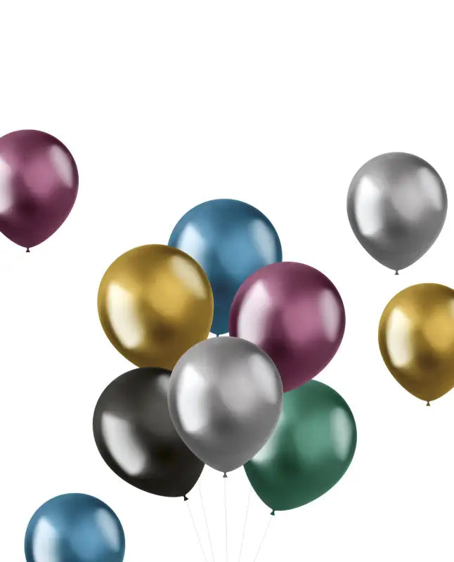 Ballonger Shine Intense 33cm - 10 stycken - Ballong