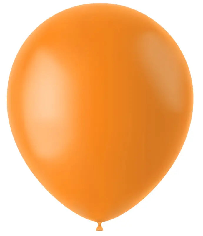 Ballonger Tangerine Orange Mat 33cm - 10 stycken - Ballong