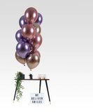 Ballonger Ultra Shine Amethyst 33cm - 12 stycken - Ballong