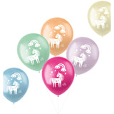 Ballonger unicorns & rainbows mix