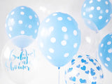 Balloons 30cm Hearts Crystal Clear (1 pkt / 6 pc.)