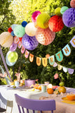 Banner Happy Birthday mix 163x12 cm