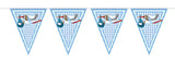 Birth Boy Bunting - 10 meter - Flagglinjer