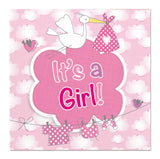 Birth Girl Servetter It’s a Girl - 20 pack - Servetter