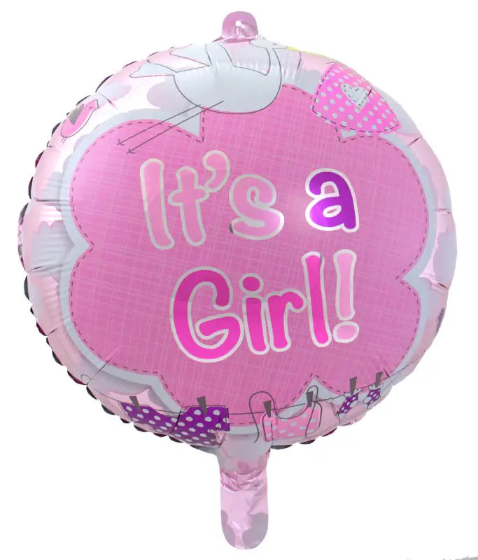 Birth Helium Balloon It’s a Girl 43cm - Folieballong