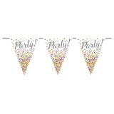 Bunting Confetti Party - 6 meter - Girlang