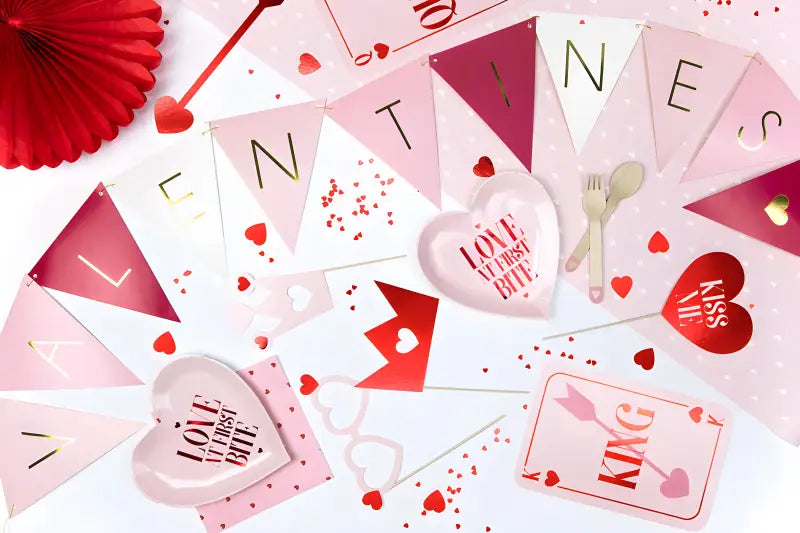 Bunting Valentines mix