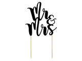 Cake topper Mr&Mrs 25.5cm