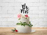 Cake topper Mr&Mrs 25.5cm