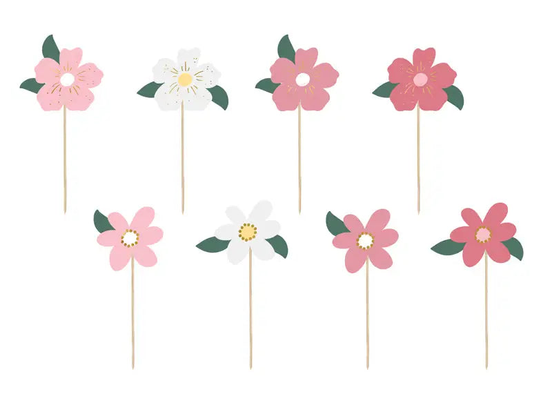 Cake toppers Flowers mix