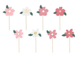 Cake toppers Flowers mix