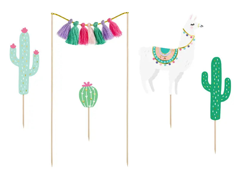 Cake toppers Llama