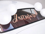 Car decoration kit - Just Married