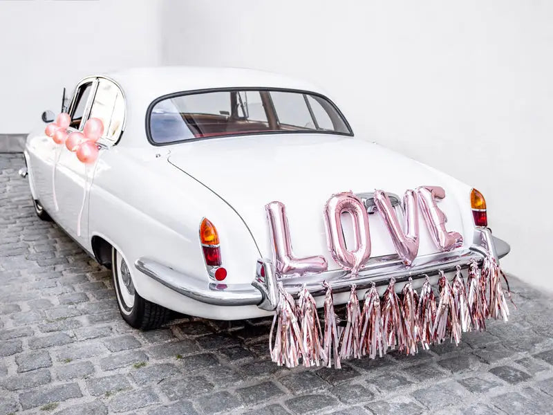 Car decoration kit - Love rose gold