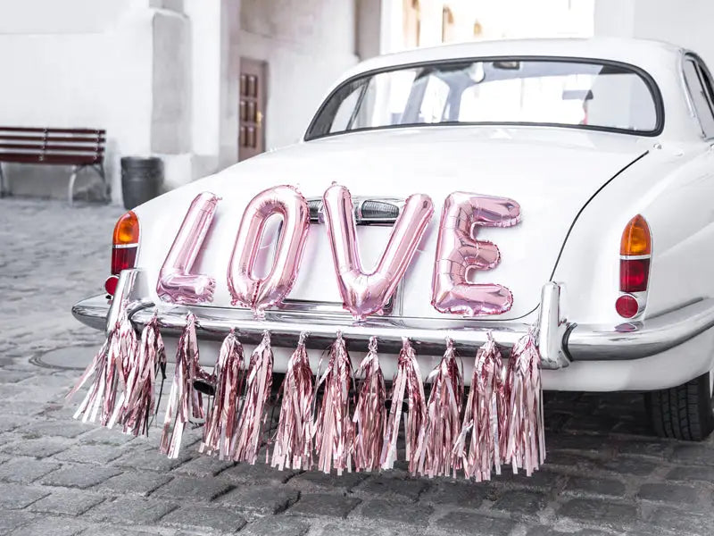 Car decoration kit - Love rose gold