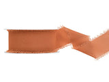 Chiffon ribbon copper 40mm/10m